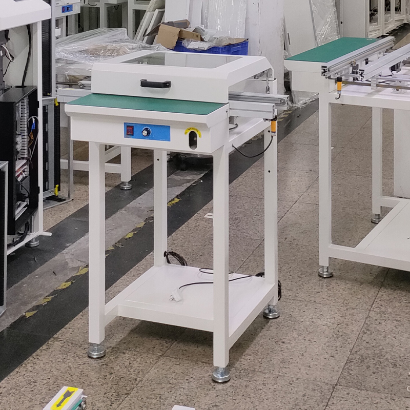 smt设备晟典接驳台带防尘罩